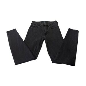 Aeropostale Womens High Rise Curvy Jegging Black Skinny Jeans Size 000 Reg